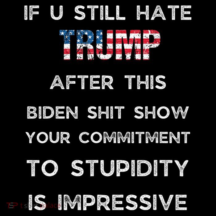 If U Still Hate Trump After This Biden Drawstring Bag