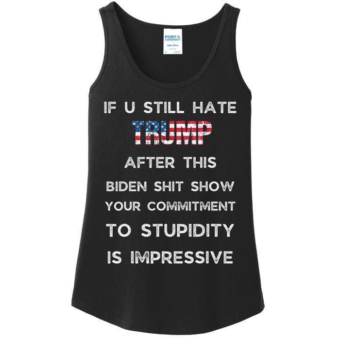 If U Still Hate Trump After This Biden Ladies Essential Tank