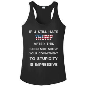 If U Still Hate Trump After This Biden Ladies PosiCharge Competitor Racerback Tank