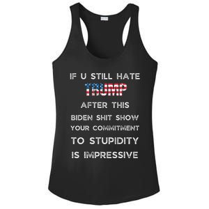 If U Still Hate Trump After This Biden Ladies PosiCharge Competitor Racerback Tank