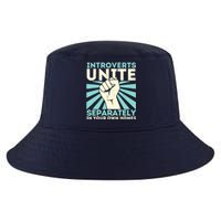 Introverts Unite Separately Funny Introverted Antisocial Cool Comfort Performance Bucket Hat