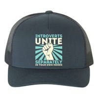 Introverts Unite Separately Funny Introverted Antisocial Yupoong Adult 5-Panel Trucker Hat