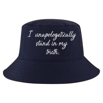 I Unapologetically Stand Inn My Truth Cool Comfort Performance Bucket Hat