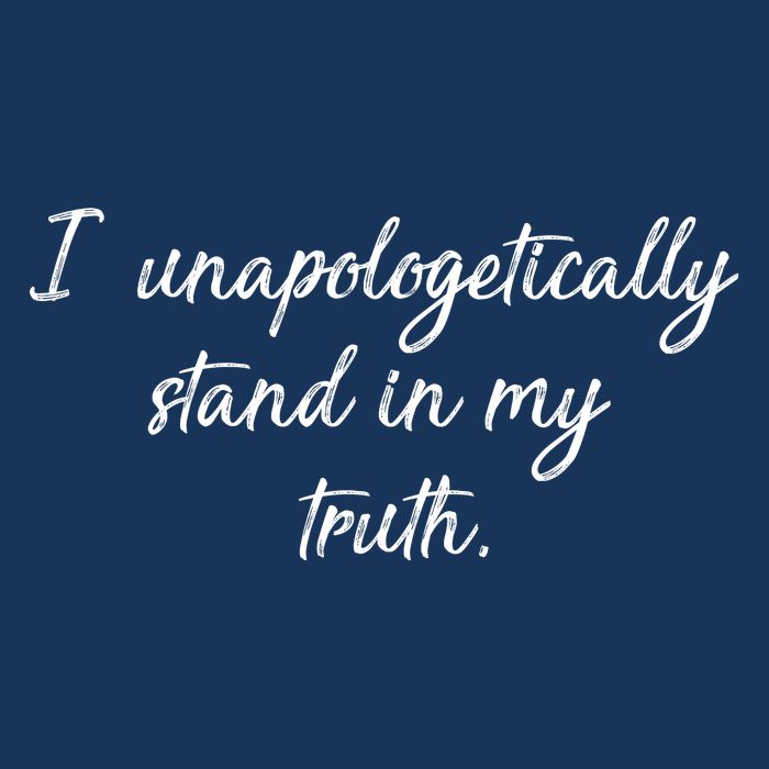 I Unapologetically Stand Inn My Truth Cool Comfort Performance Bucket Hat