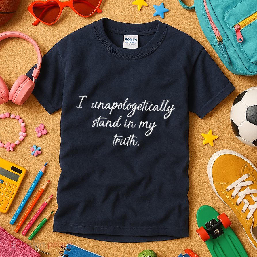 I Unapologetically Stand Inn My Truth Kids T-Shirt