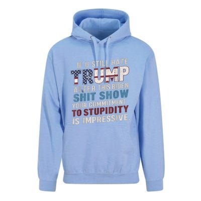 If U Still Hate Trump After BidenS Show Is Impressive Gift Unisex Surf Hoodie