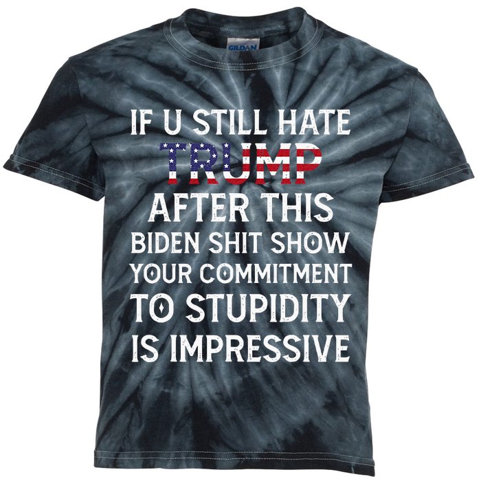 If U Still Hate Trump After This Biden Kids Tie-Dye T-Shirt