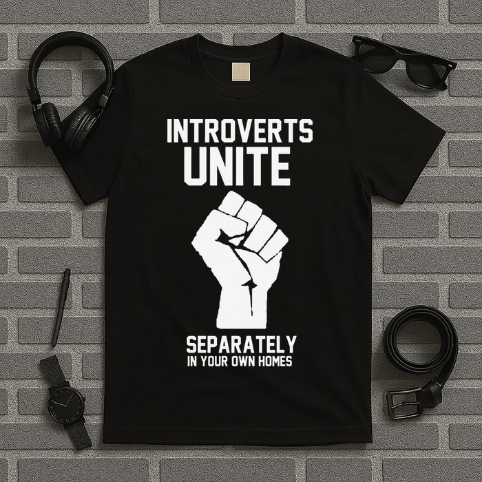 Introverts Unite Separately In Your Own Homes T-Shirt