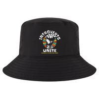 Introverts Unite Separately Own Homes Emblem Cool Comfort Performance Bucket Hat
