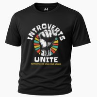 Introverts Unite Separately Own Homes Emblem Performance Shirt