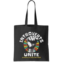 Introverts Unite Separately Own Homes Emblem Bag