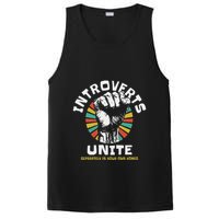 Introverts Unite Separately Own Homes Emblem PosiCharge Competitor Tank