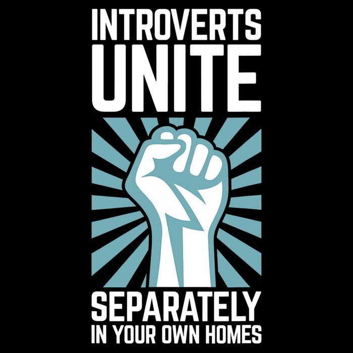 Introverts Unite Separately In Your Own Homes Mousepad