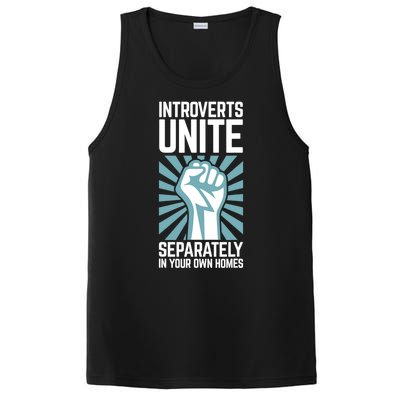 Introverts Unite Separately In Your Own Homes PosiCharge Competitor Tank