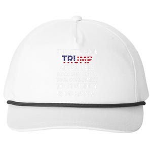 If U Still Hate Trump After This Biden Snapback Five-Panel Rope Hat