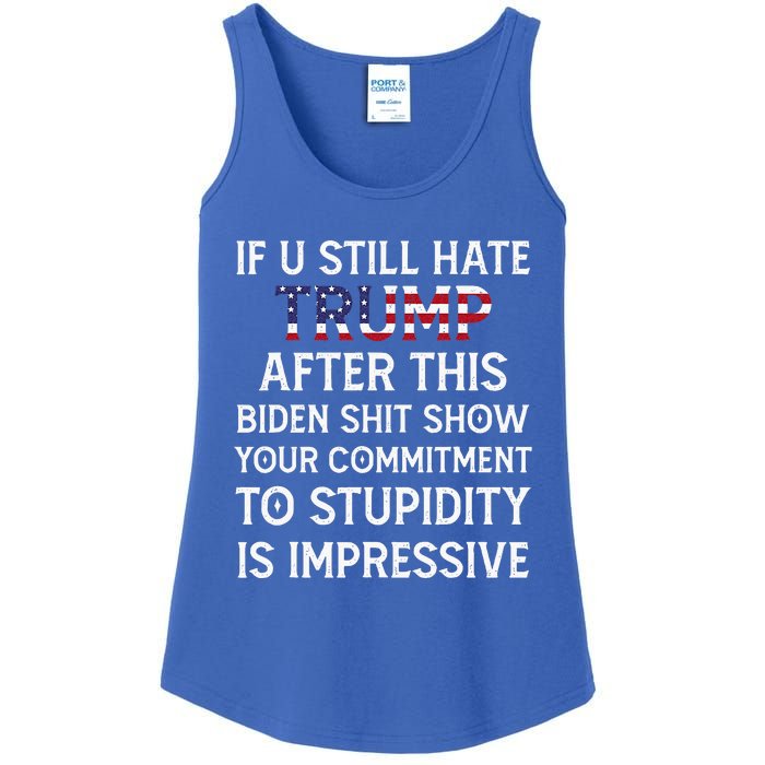 If U Still Hate Trump After This Biden Ladies Essential Tank