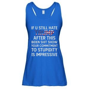 If U Still Hate Trump After This Biden Ladies Essential Flowy Tank