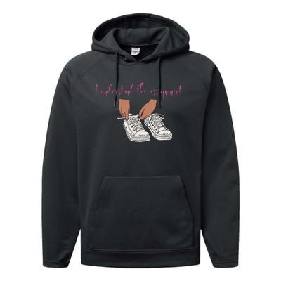 I Understand The Assignment Performance Fleece Hoodie