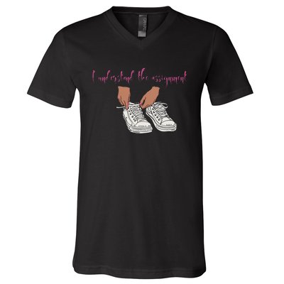 I Understand The Assignment V-Neck T-Shirt