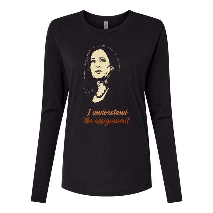 I Understand The Assignment Womens Cotton Relaxed Long Sleeve T-Shirt