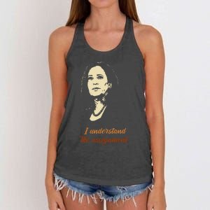 I Understand The Assignment Women's Knotted Racerback Tank