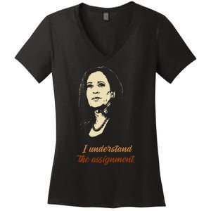 I Understand The Assignment Women's V-Neck T-Shirt