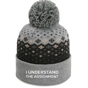 I Understand The Assignment The Baniff Cuffed Pom Beanie