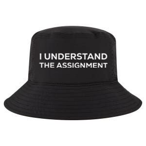 I Understand The Assignment Cool Comfort Performance Bucket Hat