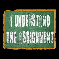 I Understand The Assignment Baby Bodysuit