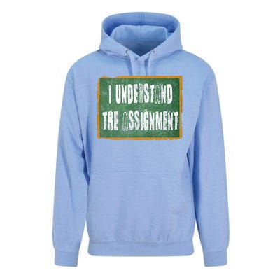 I Understand The Assignment Unisex Surf Hoodie