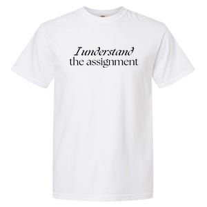 I Understand The Assignment Kamala Harris 2024 Garment-Dyed Heavyweight T-Shirt