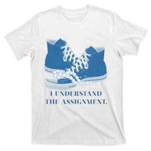 I Understand The Assignment Veterans For Kamala T-Shirt