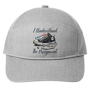 I Understand The Assignment Chucks And Pearls Election 2024 7-Panel Snapback Hat