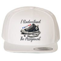 I Understand The Assignment Chucks And Pearls Election 2024 Wool Snapback Cap