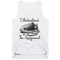 I Understand The Assignment Chucks And Pearls Election 2024 Tank Top