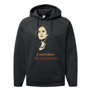 I Understand The Assignment Performance Fleece Hoodie