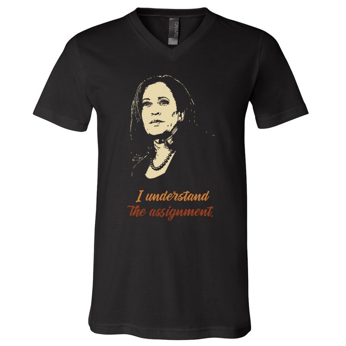 I Understand The Assignment V-Neck T-Shirt