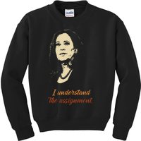 I Understand The Assignment Kids Sweatshirt