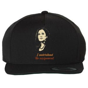 I Understand The Assignment Wool Snapback Cap