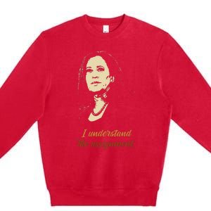 I Understand The Assignment Premium Crewneck Sweatshirt