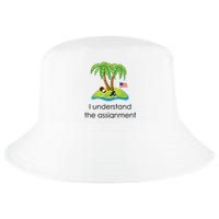 I Understand The Assignment Coconut Tree Kamalaharris Cool Comfort Performance Bucket Hat