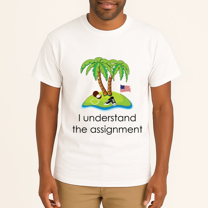 I Understand The Assignment Coconut Tree Kamalaharris Tall T-Shirt