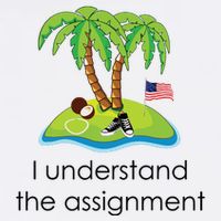 I Understand The Assignment Coconut Tree Kamalaharris Wool Snapback Cap