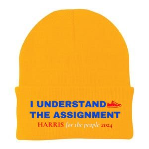 I Understand The Assignment Kamala Harris 2024 Knit Cap Winter Beanie