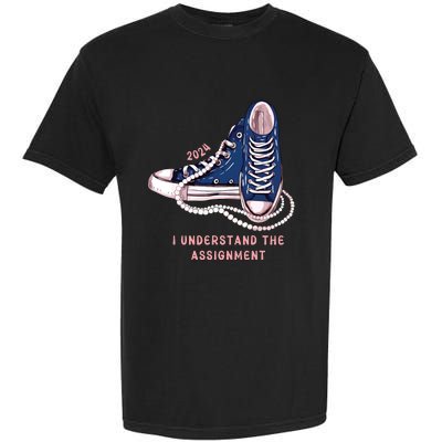 I Understand The Assignment Vote Blue Election 2024 Garment-Dyed Heavyweight T-Shirt