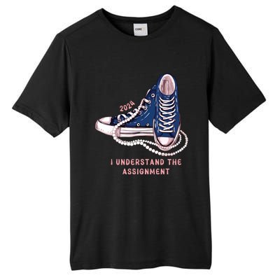 I Understand The Assignment Vote Blue Election 2024 Tall Fusion ChromaSoft Performance T-Shirt