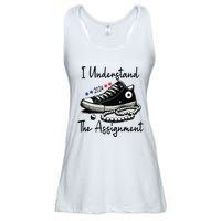 I Understand The Assignment Chucks And Pearls Election 2024 Ladies Essential Flowy Tank