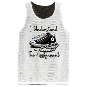 I Understand The Assignment Chucks And Pearls Election 2024 Mesh Reversible Basketball Jersey Tank