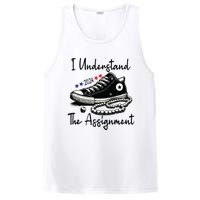 I Understand The Assignment Chucks And Pearls Election 2024 PosiCharge Competitor Tank