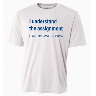 I Understand The Assignment Harris Walz 2024 Cooling Performance Crew T-Shirt